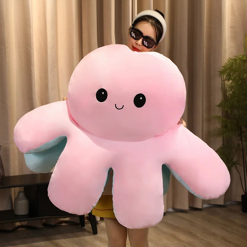 Reversible Octopus Plushie