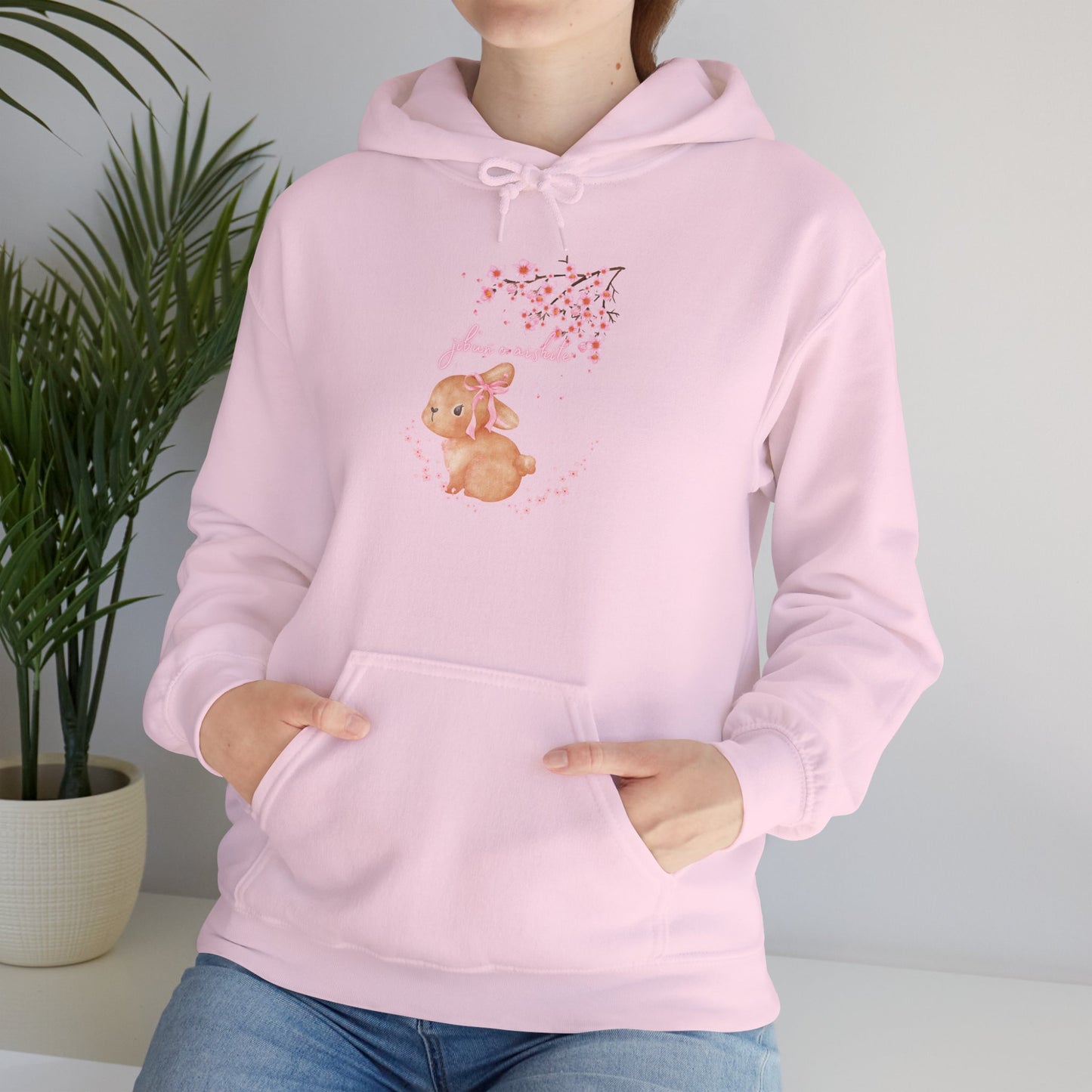 jibun o aisuru Bunny Hoodie Design