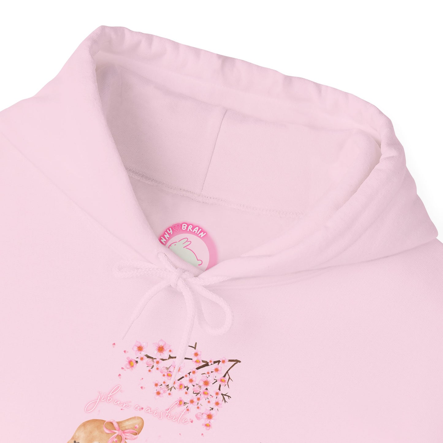 jibun o aisuru Bunny Hoodie Design