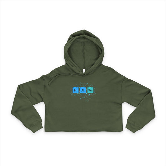 Autism Awareness Cropped Hoodie