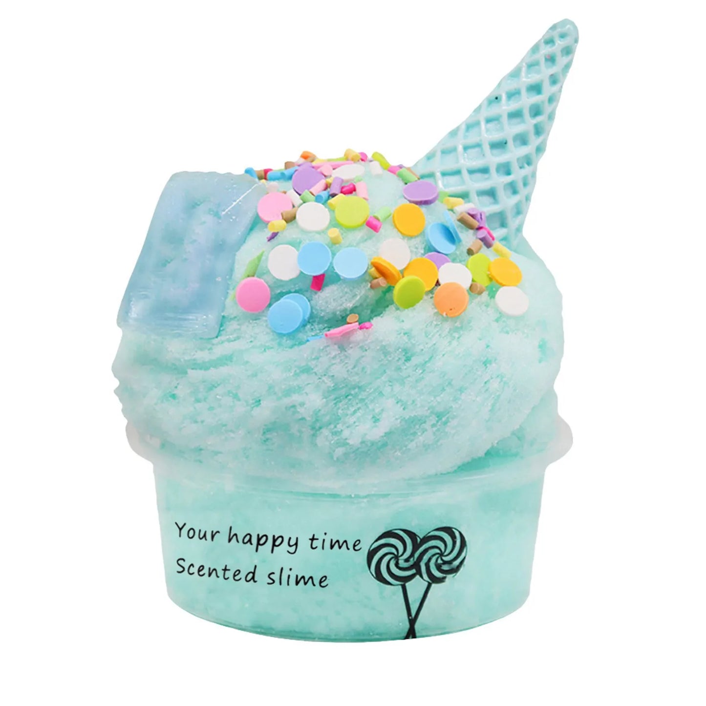 Cotton Candy Sensory Slime